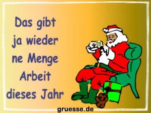 grusskarte festtage weihnachten comic k 017