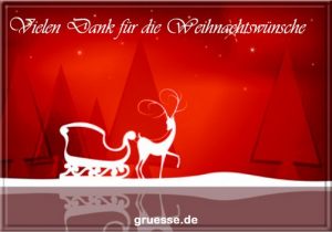 grusskarte festtage weihnachten danke b 007