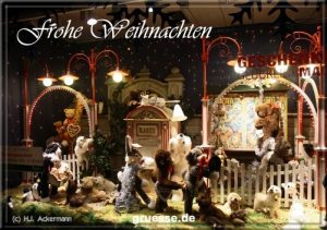 grusskarte festtage weihnachten kinder b 009