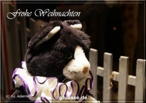 grusskarte festtage weihnachten kinder b 012