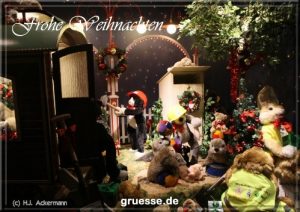 grusskarte festtage weihnachten kinder b 014