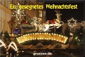 grusskarte festtage weihnachten standard b 005