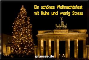 grusskarte festtage weihnachten standard b 020