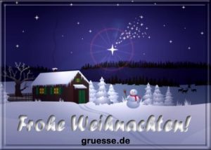 grusskarte festtage weihnachten standard b 033