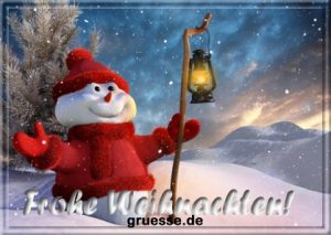 grusskarte festtage weihnachten standard b 037