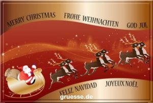 grusskarte festtage weihnachten standard b 045
