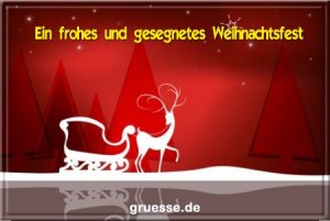 grusskarte festtage weihnachten standard b 051