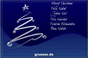 grusskarte festtage weihnachten standard b 072