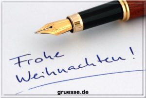 grusskarte festtage weihnachten standard b 075