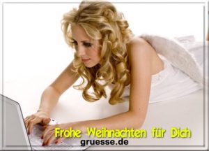grusskarte festtage weihnachten von ihr b 007