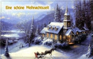 grusskarte festtage weihnachten weihnachtszeit b 005