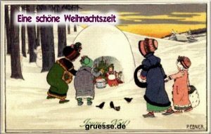 grusskarte festtage weihnachten weihnachtszeit b 011