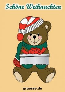 grusskarte festtage weihnachten 025