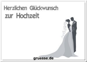 grusskarte glueckwuensche hochzeit allgemein b 028