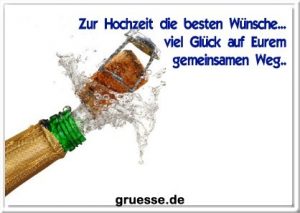 grusskarte glueckwuensche hochzeit allgemein b 083
