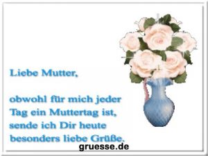 grusskarte glueckwuensche muttertag b 012