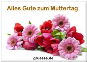 grusskarte glueckwuensche muttertag b 018