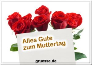 grusskarte glueckwuensche muttertag b 036