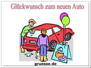 grusskarte glueckwuensche neues auto b 001