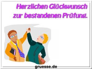 grusskarte glueckwuensche pruefung k 003