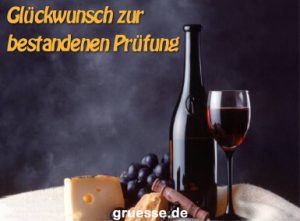 grusskarte glueckwuensche pruefung k 004
