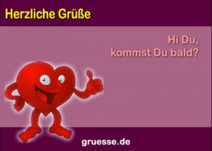grusskarte herzensgruesse liebe art 2 b 006