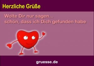 grusskarte herzensgruesse liebe art 2 b 013