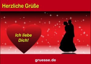 grusskarte herzensgruesse liebe art 3 b 006