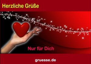 grusskarte herzensgruesse liebe art 3 b 011