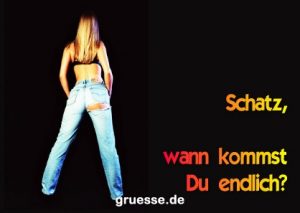 grusskarte herzensgruesse liebe erotisch sie b 008