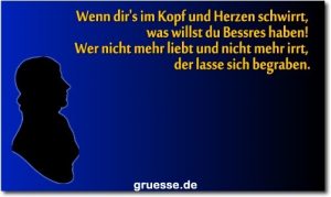 grusskarte herzensgruesse liebe verse b 006
