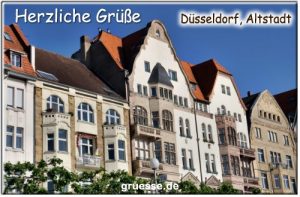 grusskarte staedte duesseldorf altstadt b 007