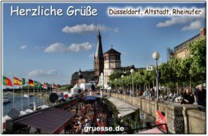 grusskarte staedte duesseldorf altstadt b 011