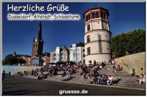 grusskarte staedte duesseldorf altstadt b 014
