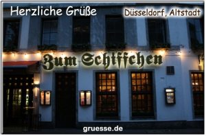 grusskarte staedte duesseldorf altstadt b 022